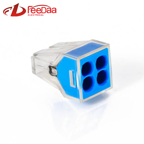 Keuntungan saka WAGO 773 Series Quickly Wire Connector | 1 ing 3 metu PCT-104