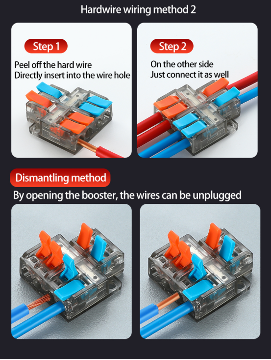 Mini Loro ing pirang-pirang terminal kabel kabel