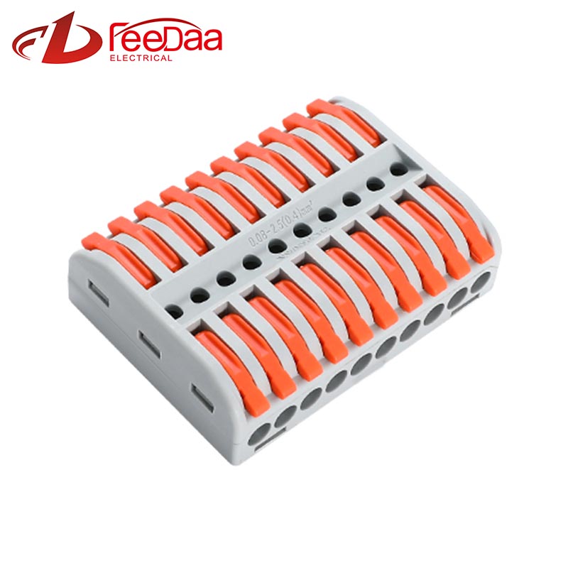 Konektor kabel Wire kanthi cepet 10 ing 10 outj13-21010