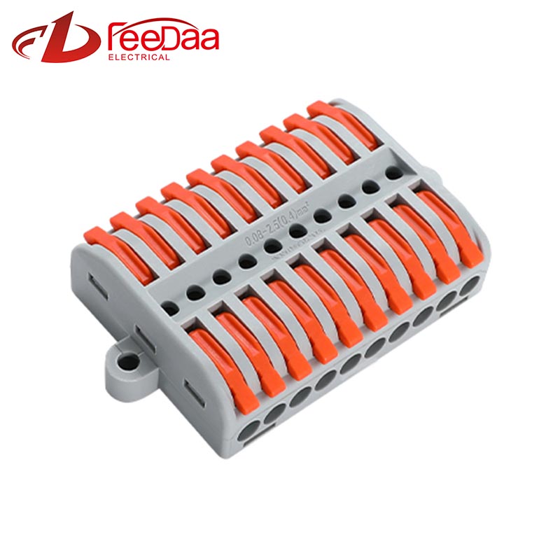 Konektor kabel Wire kanthi cepet 10 ing 10 outj13-2101010