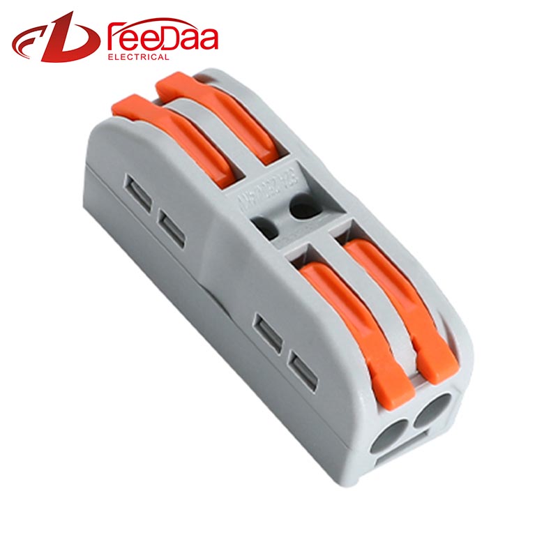 Konektor kabel Wire kanthi cepet 2 ing 2 metu UTJ13-222