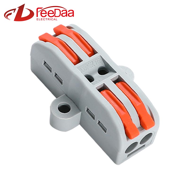Konektor kabel Wire kanthi cepet 2 ing 2 metu UTJ13-22222